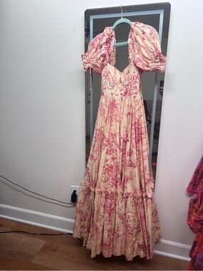 Selkie Scarlet Toile Corseted Ritz dress NWT XS